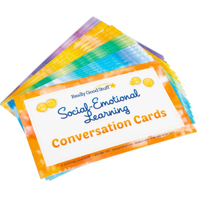 SEL Conversation Cards For Home - 18 cards