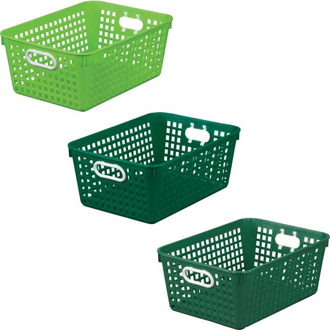 Large Baskets – Go Green – Set Of 6