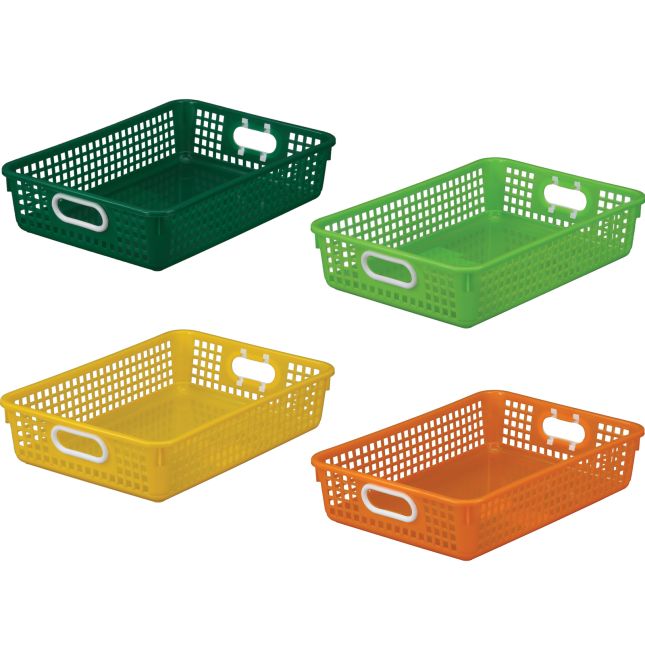 Classroom Paper Baskets – Citrus – Set Of 4