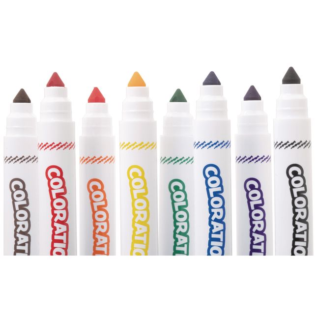 Colorations® Washable Chubby Markers - Set of 8