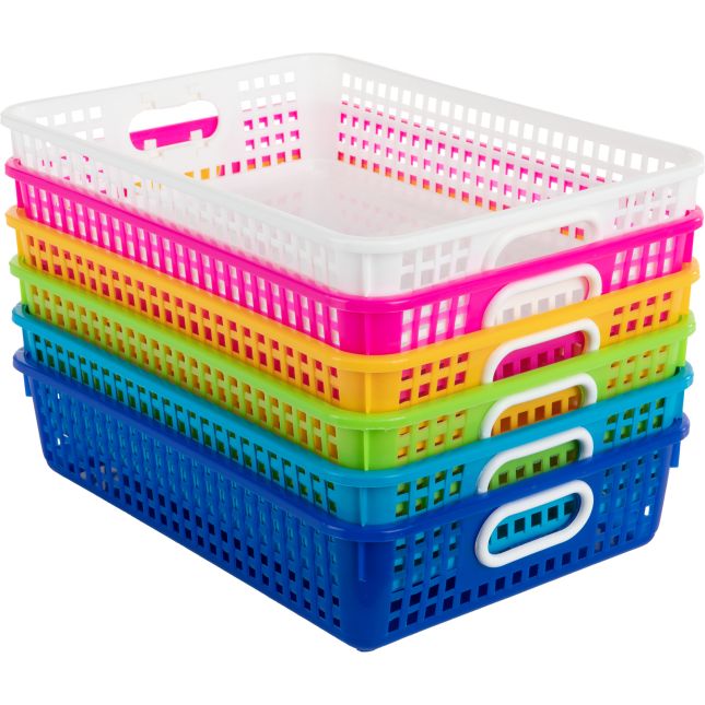 Classroom Paper Baskets – Tropics – Set Of