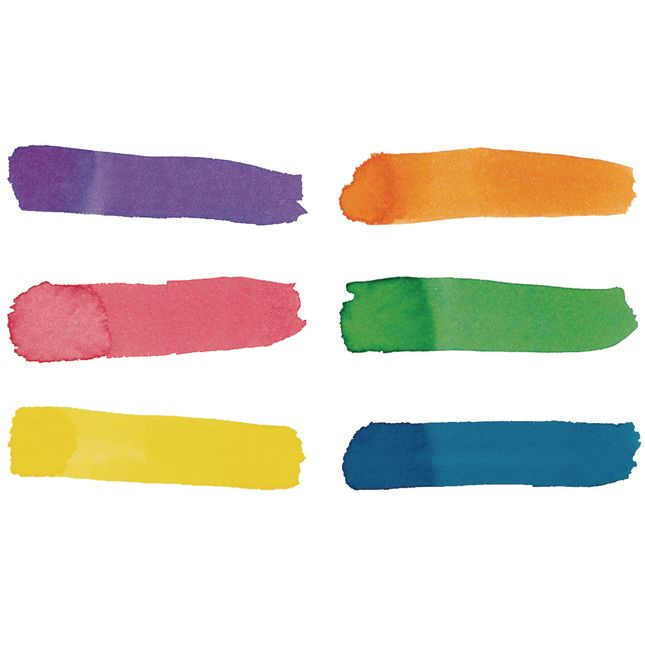 Colorations® Paraben-Free Liquid Watercolor™ Paint - Rainbow Pack, 4 oz. - Set of 6