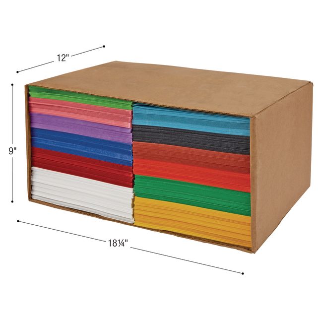 Colorations® Construction Paper Classroom Pack - 2200 Sheets Value Pack_7