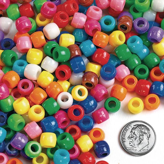 Colorations® Pony Beads - 1 lb._3