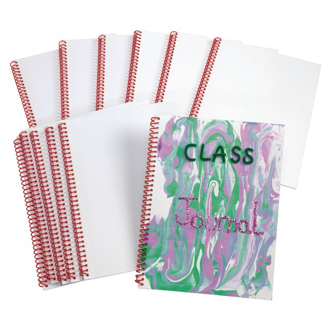 Colorations® Blank Journal Notebooks Set of 12