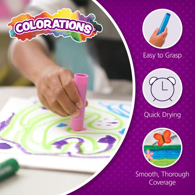 Colorations® Tempera Sticks - Set of 42