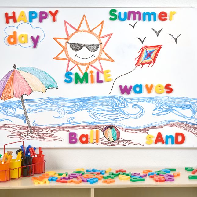 Excellerations® Jumbo Magnetic Letters - 80 Pieces