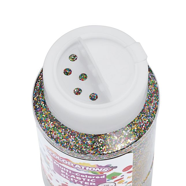 Colorations® Extra-Safe Plastic Glitter, Gold - 1 lb._2