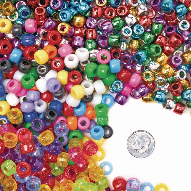 Colorations® Pony Beads - 3 Packs