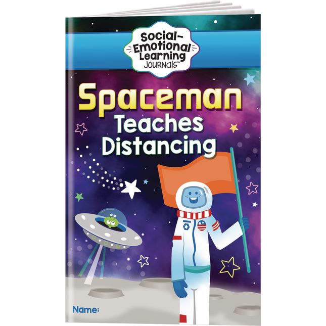 Spaceman Teaches Distancing Learning Journals - Grades 2 - 5