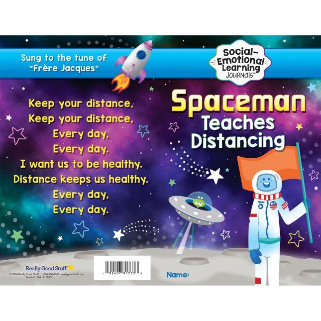 Spaceman Teaches Distancing Learning Journals - Grades 2 - 5