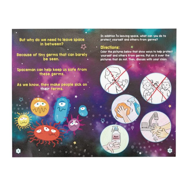 Spaceman Teaches Distancing Learning Journals - Grades 2 - 5