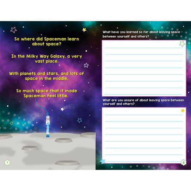 Spaceman Teaches Distancing Learning Journals - Grades 2 - 5