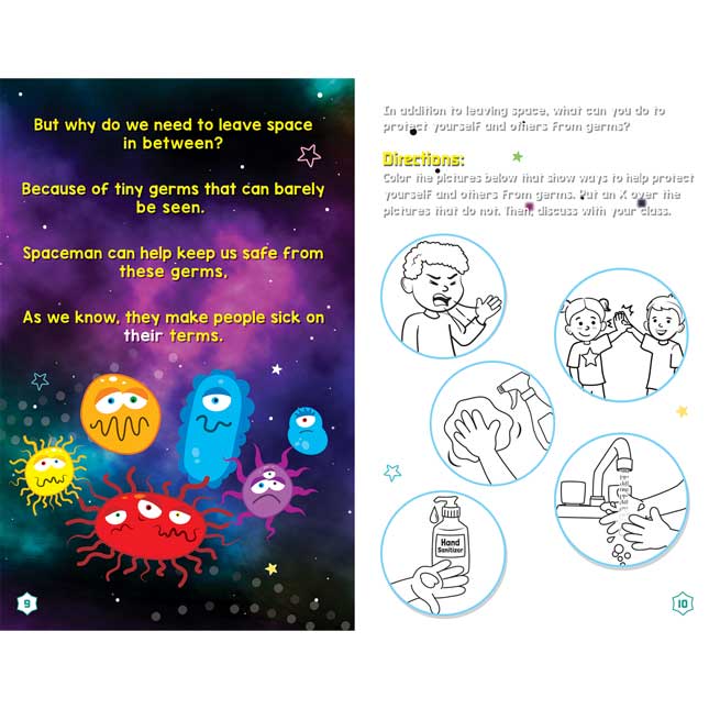 Spaceman Teaches Distancing Learning Journals - Grades 2 - 5