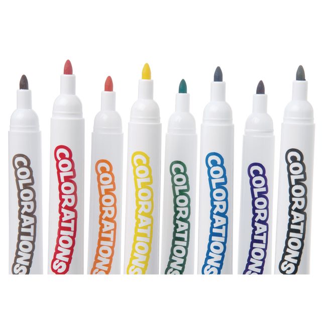 Black Bullet Tip Deluxe Dry Erase Markers - 12 markers