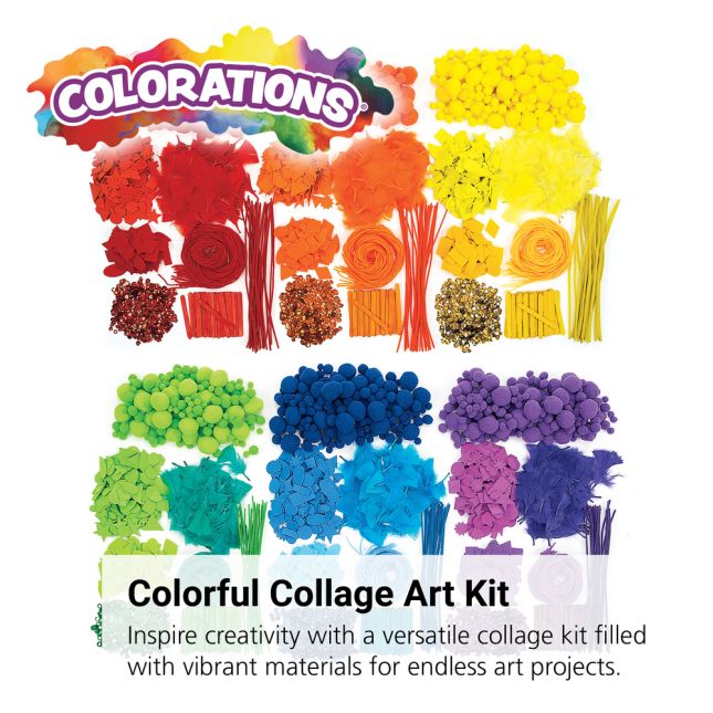 Colorations® Colorful Collage Kit