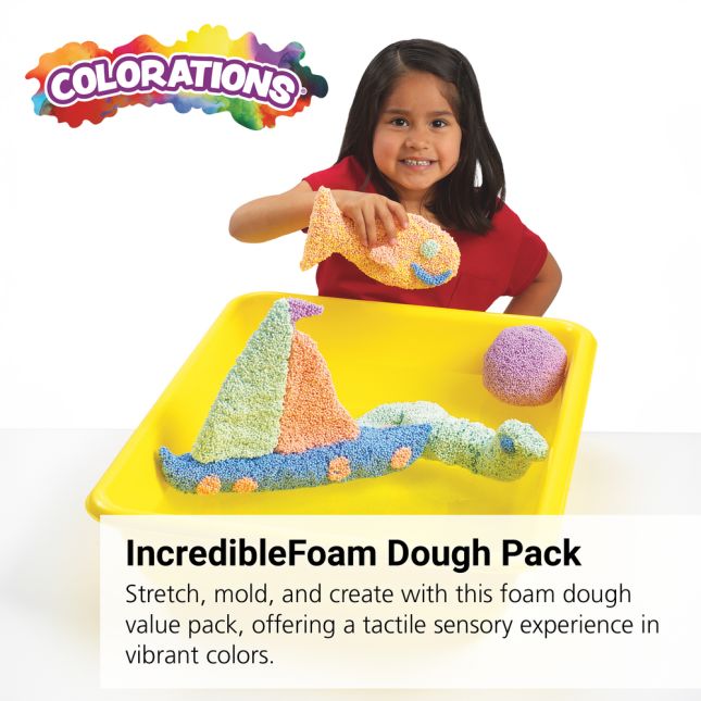 Colorations® IncredibleFoam® Dough Value Pack - Set of 7