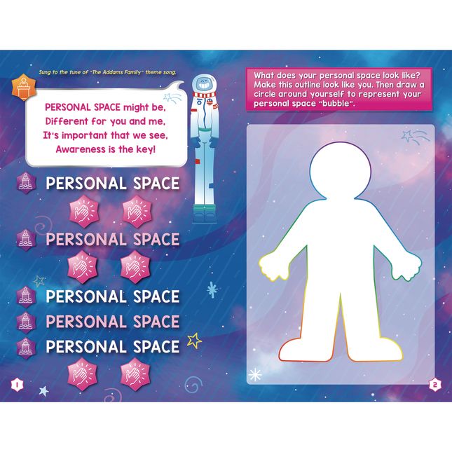 Spaceman Teaches Distancing Kit - Grades Pre-K - 1