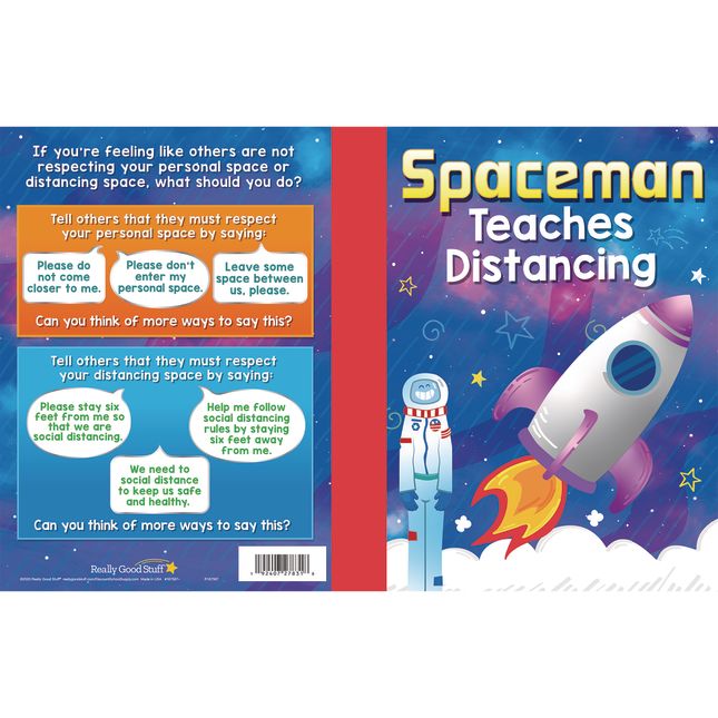 Spaceman Teaches Distancing Kit - Grades Pre-K - 1