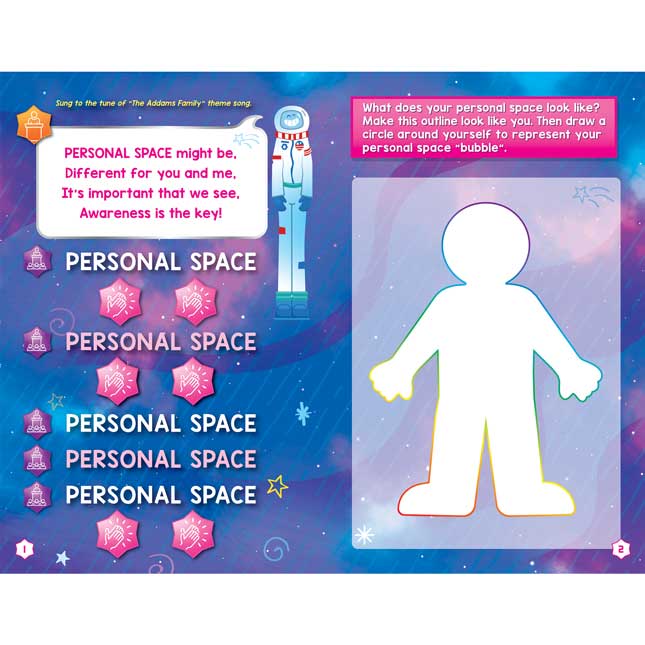 Spaceman Teaches Distancing Deluxe Kit - Grades Pre-K - 1