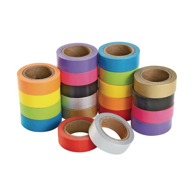 Colorations® Craft Tape Super Pack - Set of 20