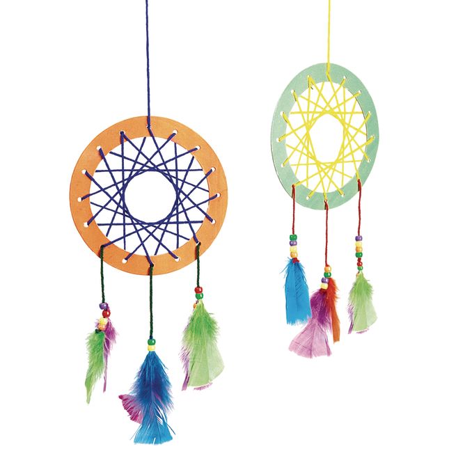 Dream Catcher Kit for Adults, Teens and Tweens to Make Your Own Dream  Catcher Craft Kits for Adults Beginner Complete Dreamcatcher Kit 