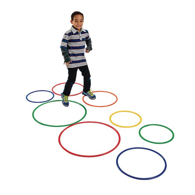 Discount School Supply® Brawny Tough Activity Hoops - Set of 15