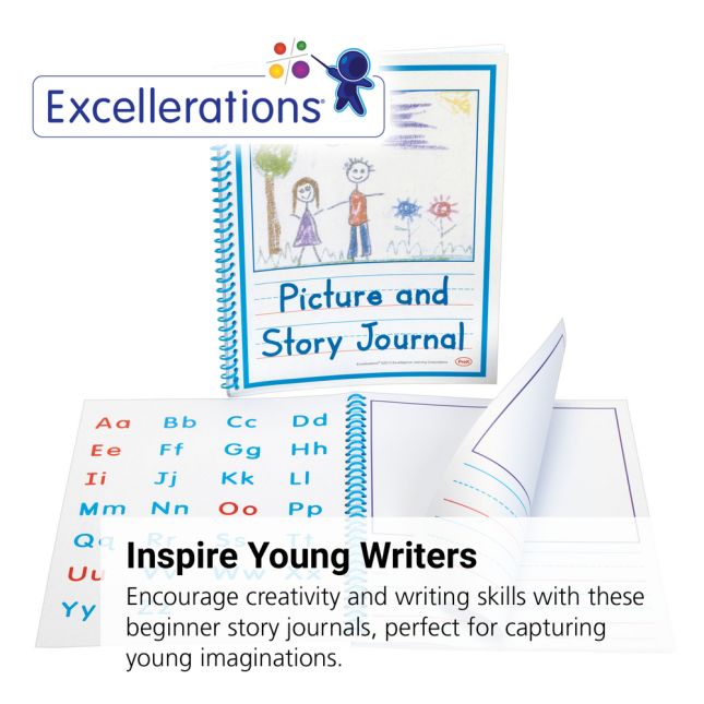 Excellerations® Beginner's Story Journals - Set of 10