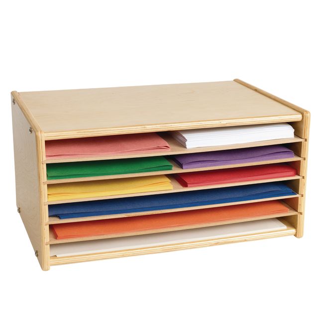 Colorations® Wooden Organizer for Paper Storage