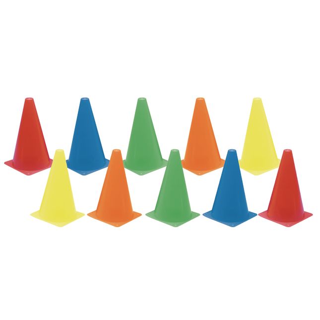 Discount School Supply® Colored Cones - Set of