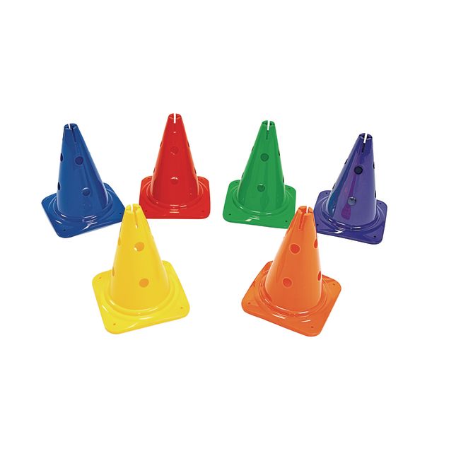 Discount School Supply® Cones with Holes - Set of 6