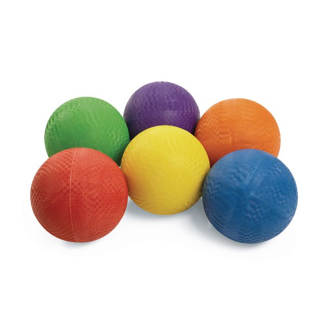 Excellerations® Premium Rubber Playground Balls - Set of