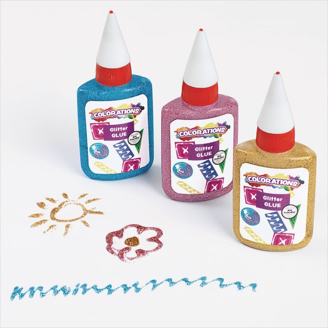 Colorations® Glitter Glue Classroom Pack - Set of 30