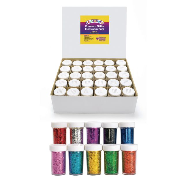 Colorations Sparkly Self-Stick Gem Jar - 900 Pieces