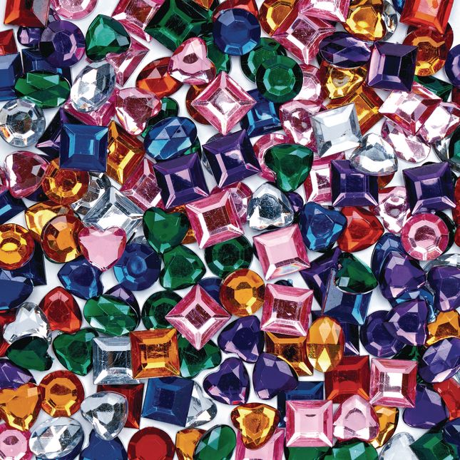 Colorations® Glittering Rhinestones - 570 Pieces