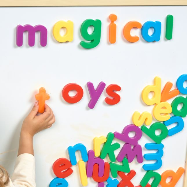 Excellerations® Lowercase Magnetic Letters Set - 40 Pieces
