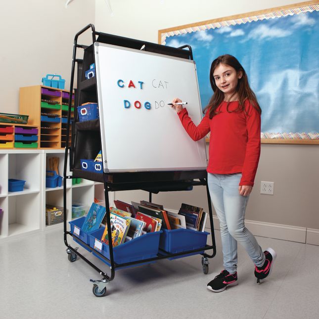 Really Good Stuff® Multi-Storage Classic Easel