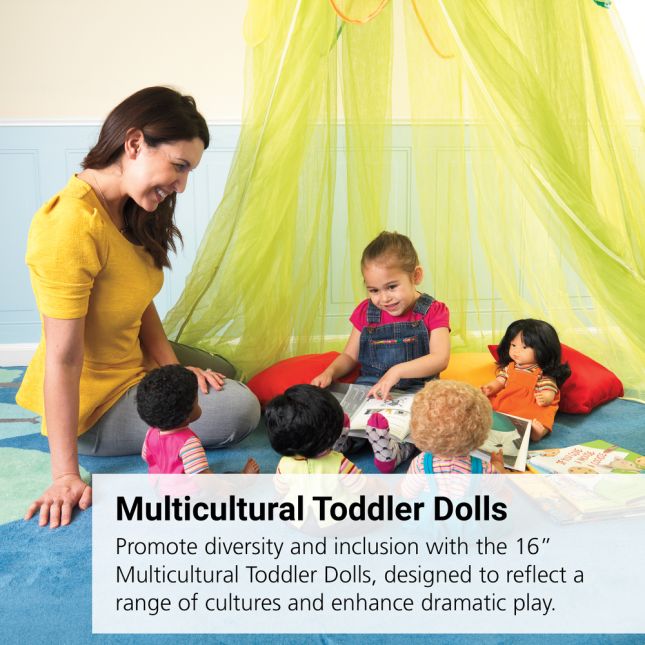16" Multicultural Toddler Doll - Hispanic Girl - 1 doll
