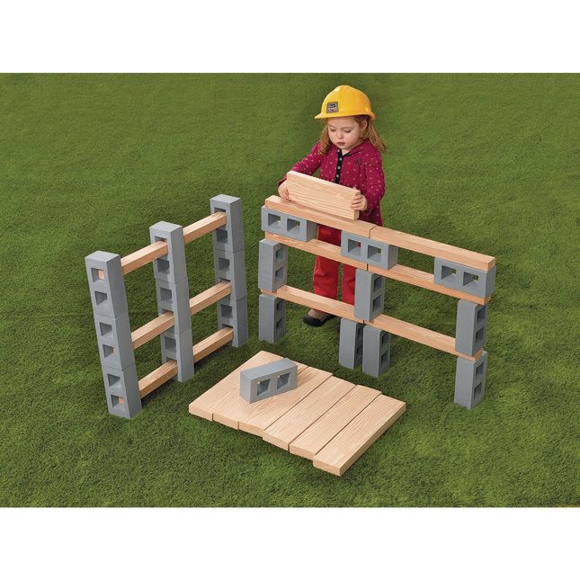 Excellerations® Foam Floor Blocks and Planks 44 pieces