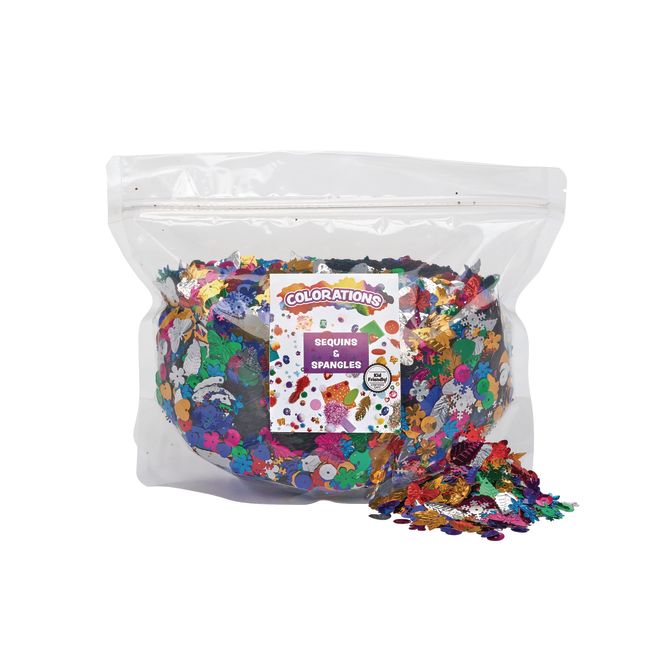 Colorations® Sequins and Spangles - 1 lb.