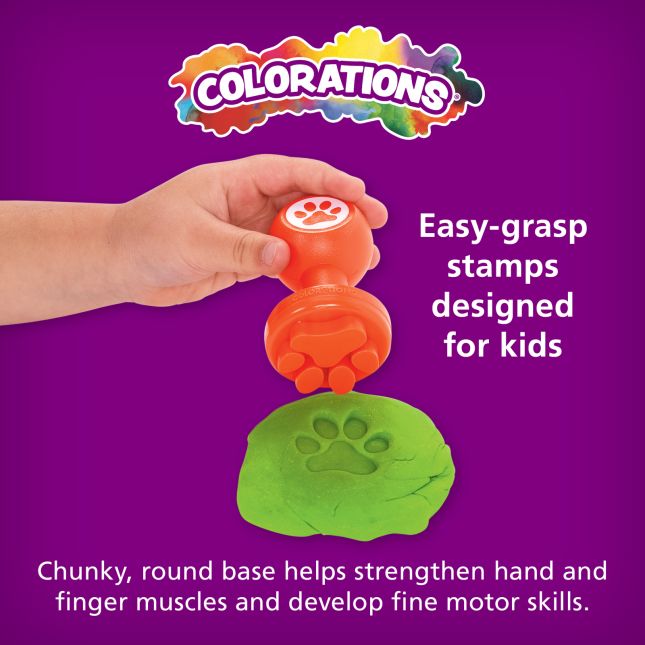 Colorations® Shapes and Numbers Dough Stampers Set of 26_2