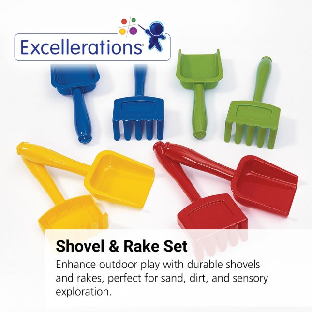 Excellerations® Shovels and Rakes - Set of 8