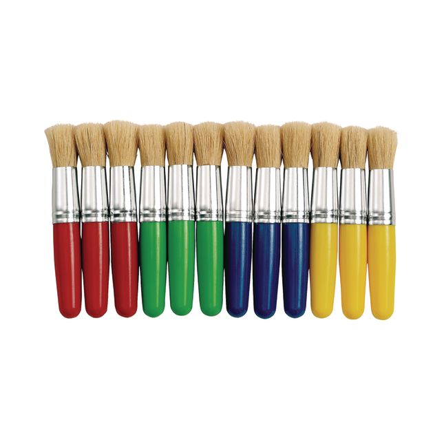 Colorations® Stubby Chubby Brushes - Set of 12