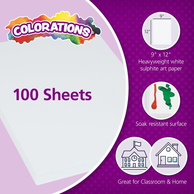 Colorations® Ultimate Art Paper - 100 Sheets_2