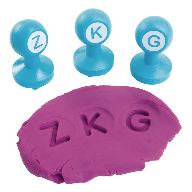 Colorations® Alphabet Dough Stampers Set of 26