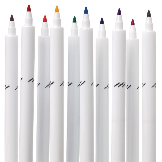 Colorations Washable Fine Tip Marker Classroom Pack - Set of 200