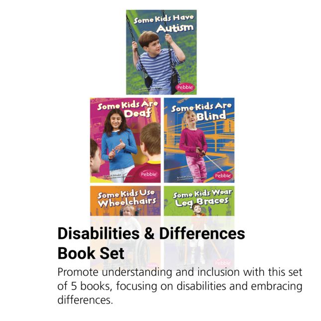 Disabilities and Differences Books - 5 Titles