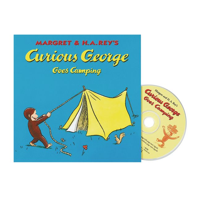 Curious George Goes Camping Book and CD -