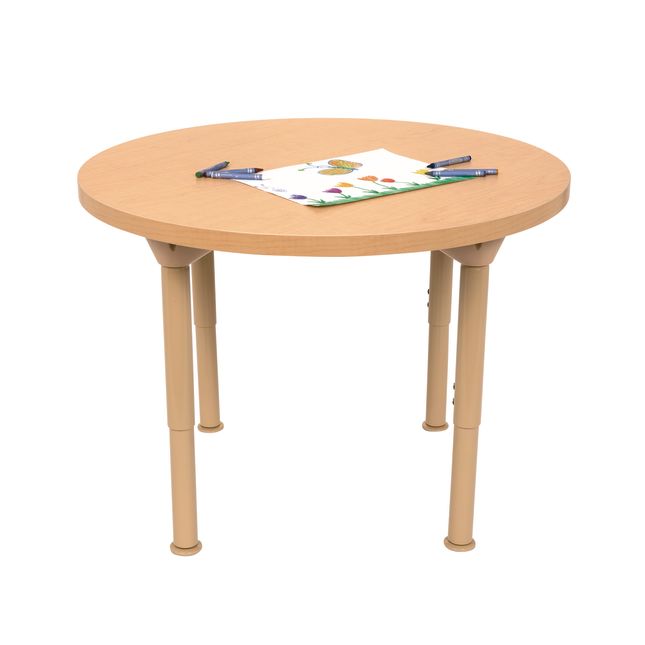 Environments® 30" Round Table with Adjustable Legs - 1 table