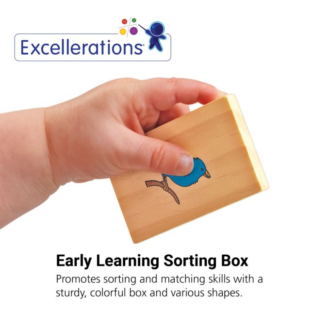 Excellerations® Early Learning Sorting Box - 1 box